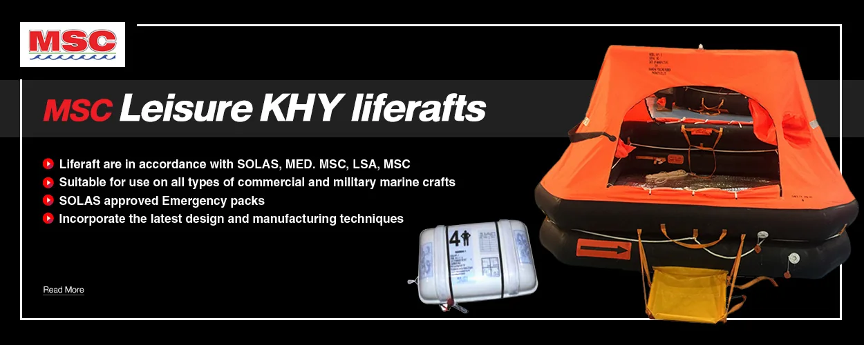 MSC KHY Liferafts
